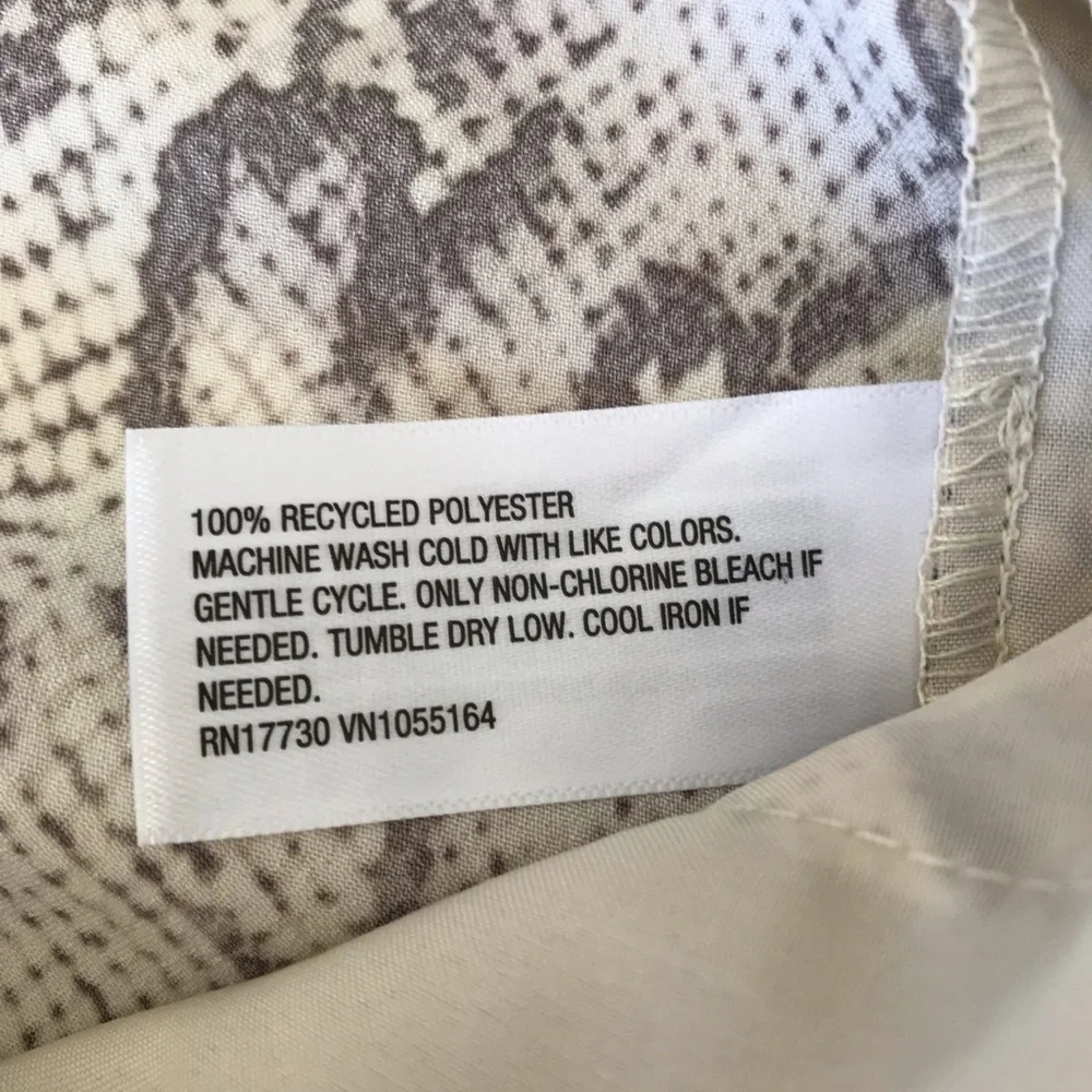 A New Day Snakeskin Print Wide Leg Pants, NWT - Picture 10 of 13